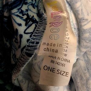 Lularoe leggings lot 1 rare OS 3 tall and curvy